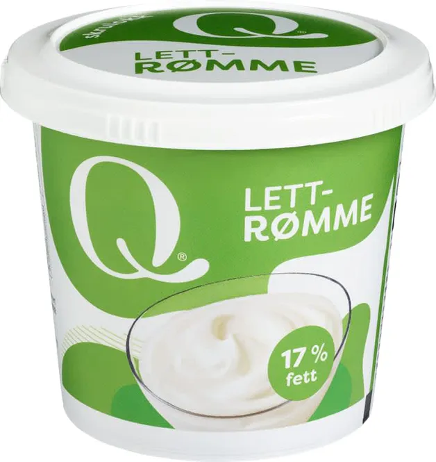 Hovedbilde Lettrømme Q 17% 300g